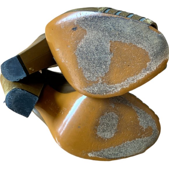 Givenchy vintage leather chunky ankle booties - Picture 10 of 12